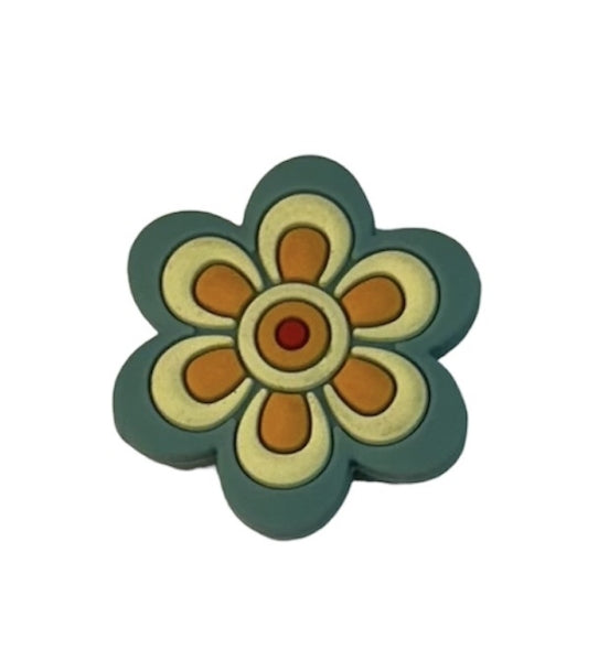 Retro Flower blau