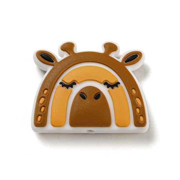 Motivperle Regenbogen Giraffe