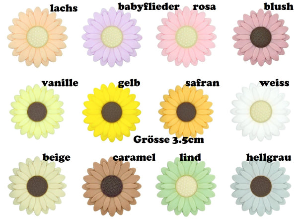 Motivperle Blümchen 3.5cm gross