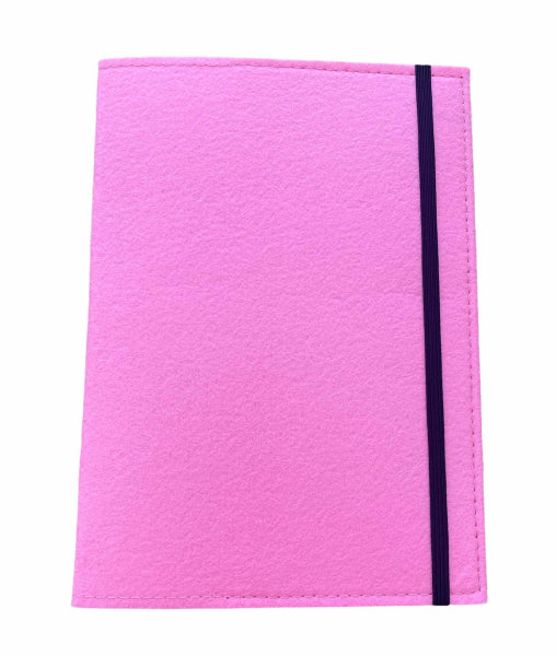 Gesundheitshefthülle zum beplotten hellgrau rosa