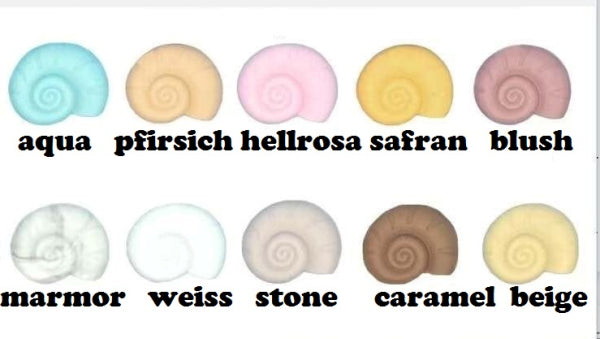 Motivperle Muschel Schnecke