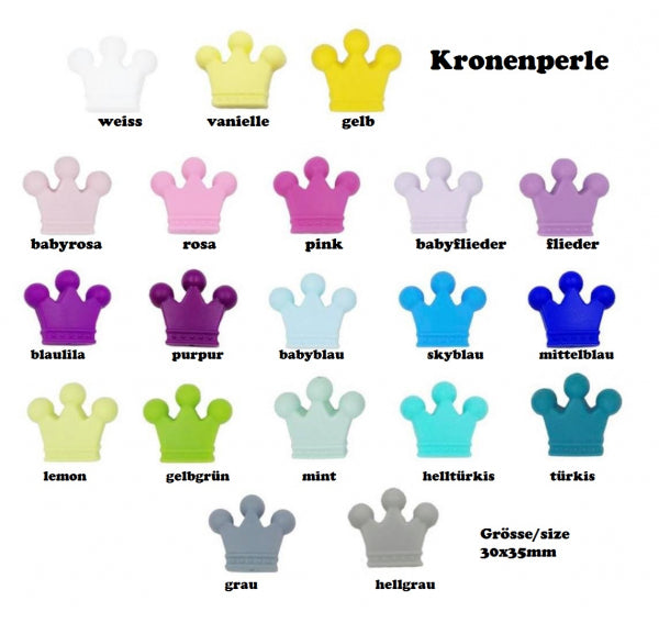 Motivperle Krone classic