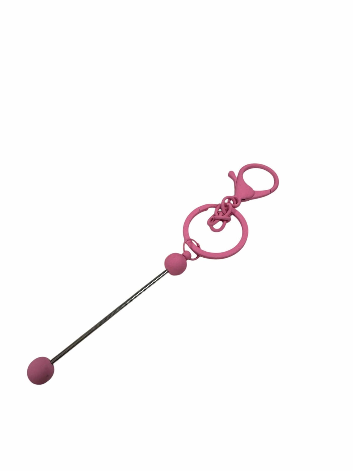 Beperlbarer Schlüsselanhänger rosa
