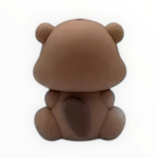 3D Motivperle süsser Nager in 4 Farben