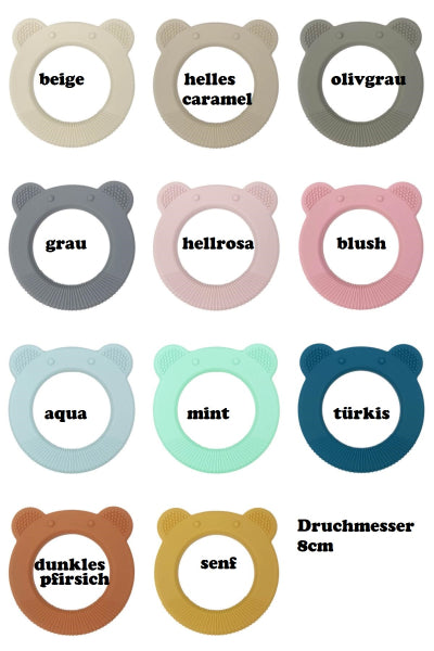 Anhänger Bärring uni (hellrose und blush nicht mehr verfügbar)