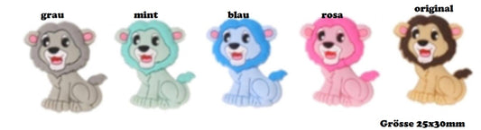 Motivperle Löwe modern