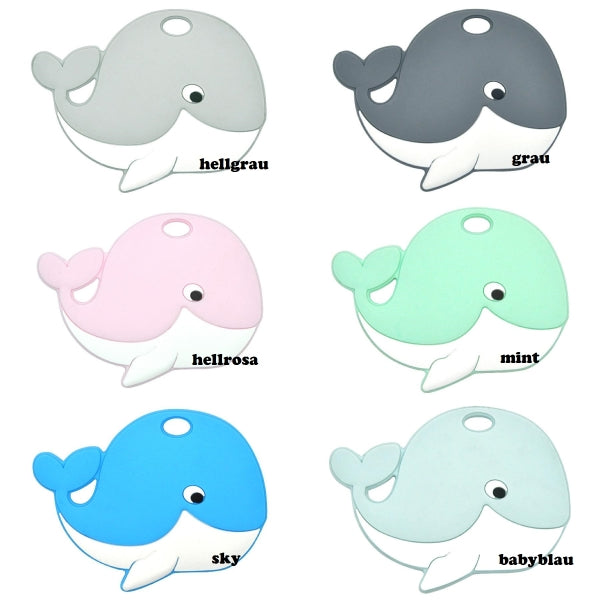 Anhänger mehrfarbig Wal Walfisch Mobbydick