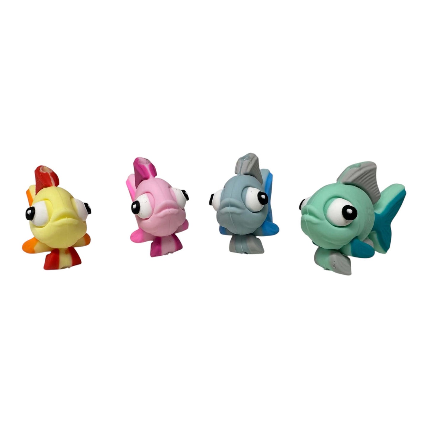 3D Motivperle Silikon Regenbogenfisch