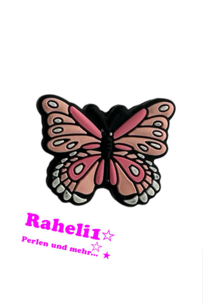 Motivperle Schmetterling rosa