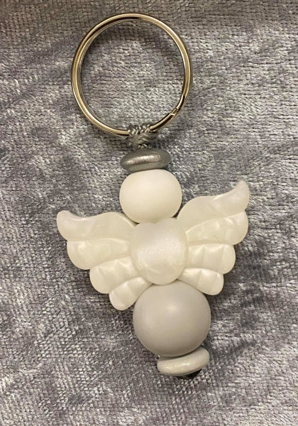 Silikon Engeliset inkl. Schlüsselringe