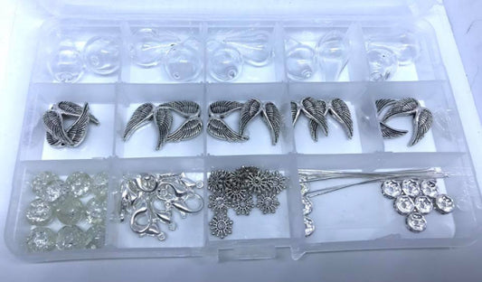 10 Mundgeblasene Glastropfen Engeli