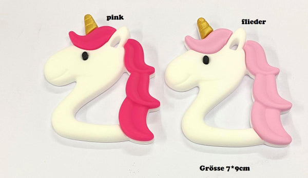 Anhänger Einhorn Beissring in 2 Farben Sale Preis