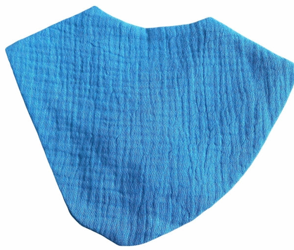 Musselin Lätzli eisblau
