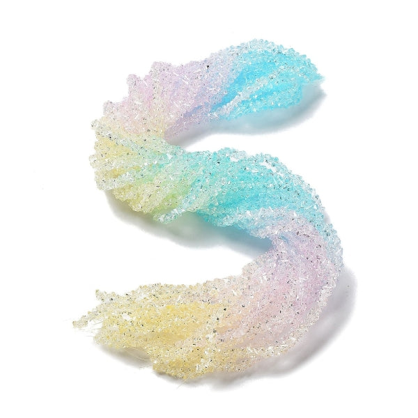 Sommertrend Glasperlen im Farbverlauf (O) 4.5mm Multi