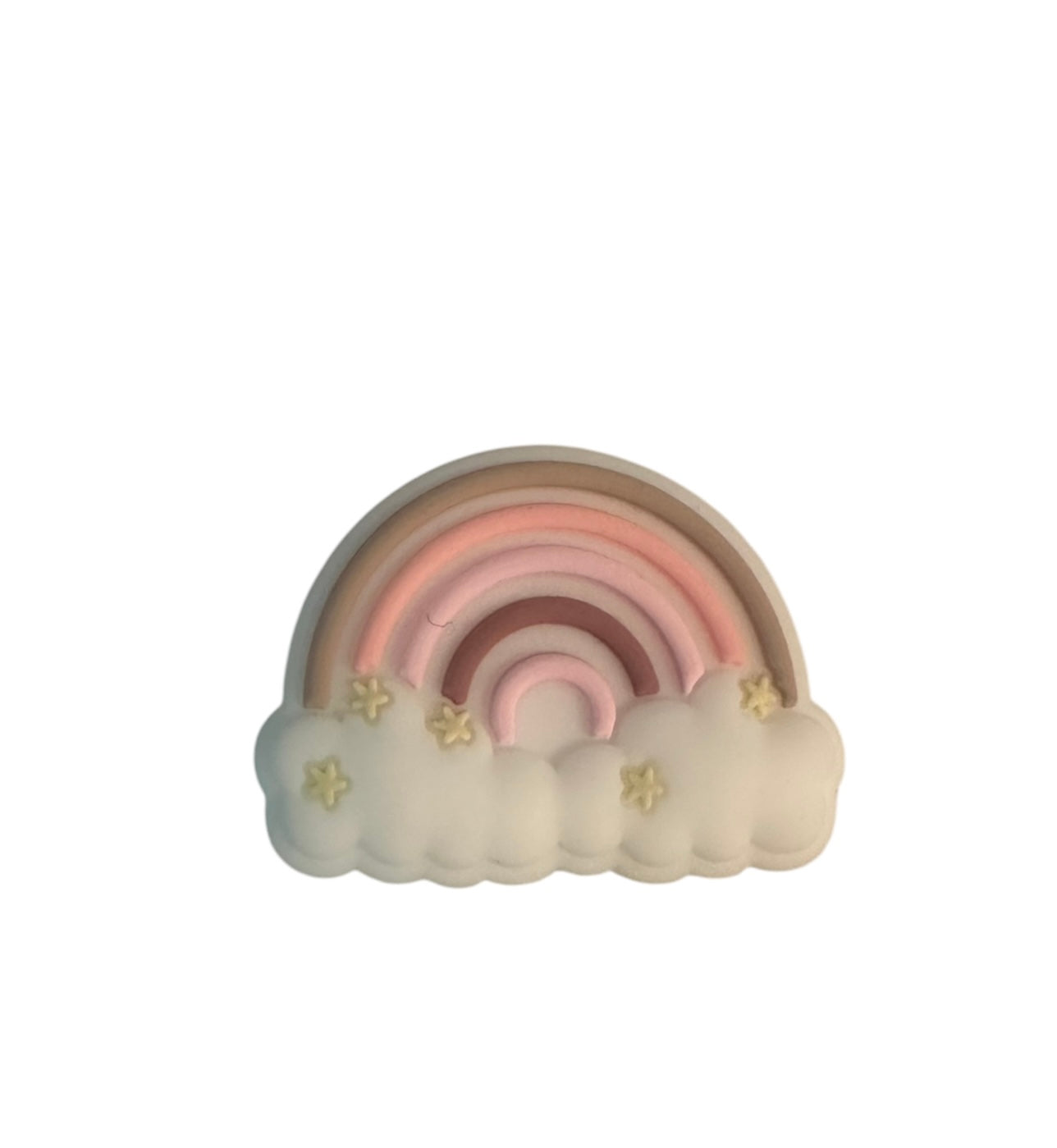 Motivperle Regenbogen Pastell