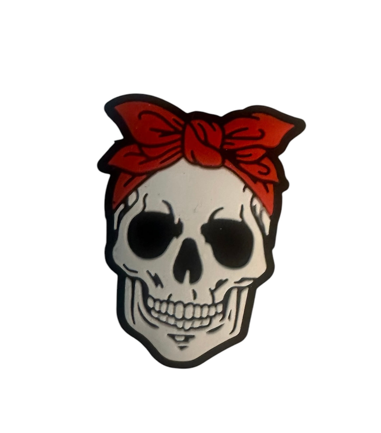 Motivperle Skull Lady