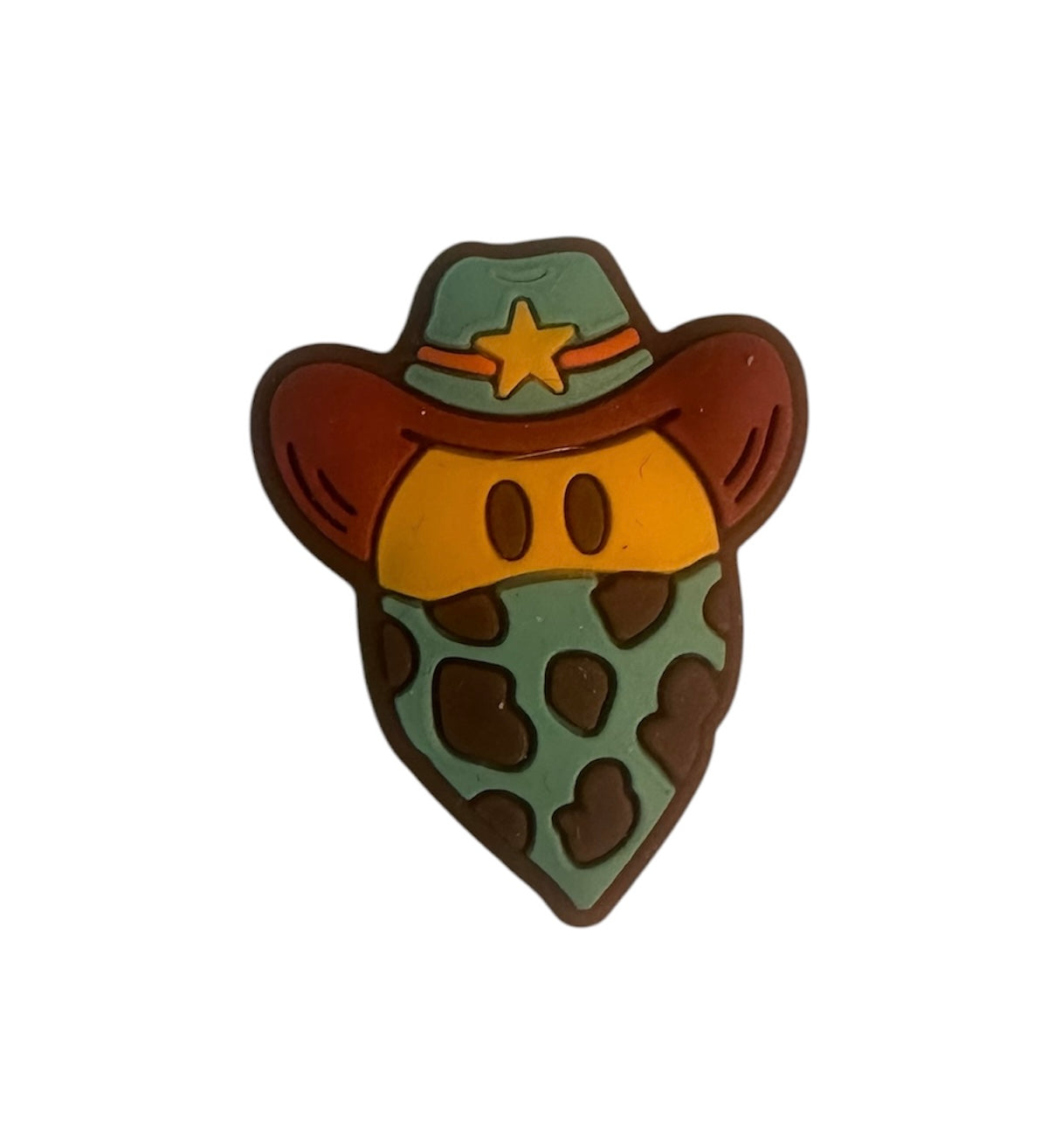Motivperle Cowboy Smilie