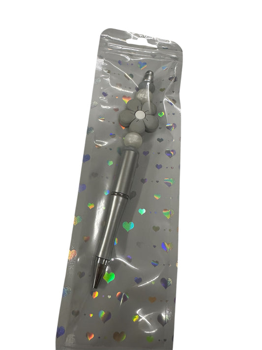 10 Kugelschreiberverpackungsbeutel Herz weiss