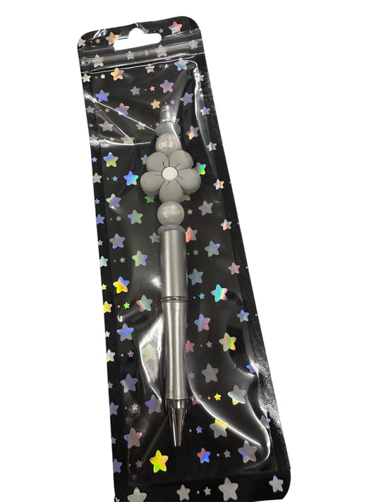 10 Kugelschreiberverpackungsbeutel Stern schwarz