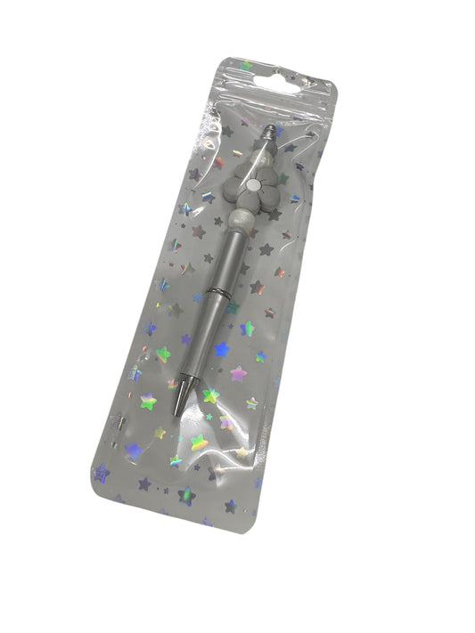 10 Kugelschreiberverpackungsbeutel Stern weiss