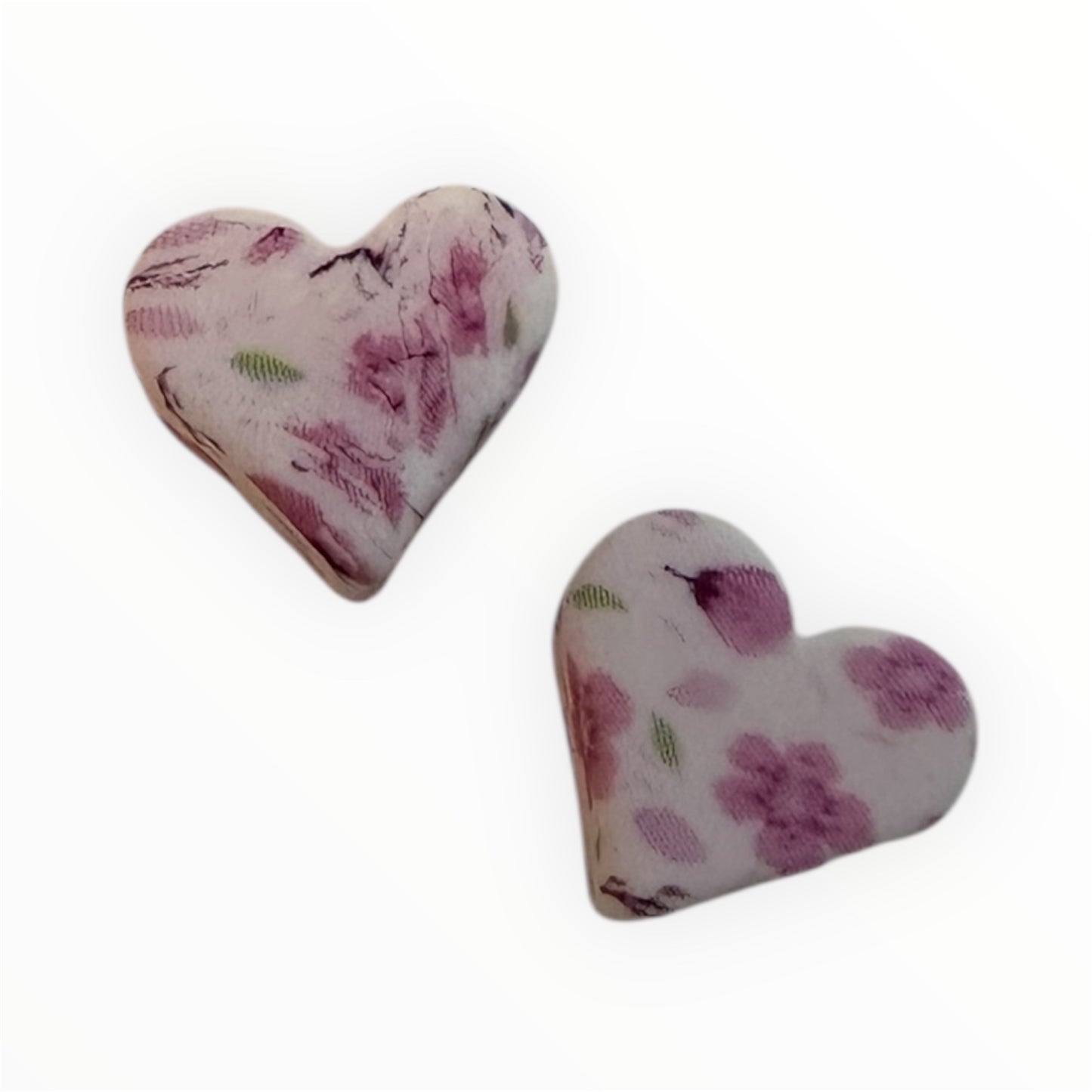 1 Stück Miniherz Motivperle Blossum