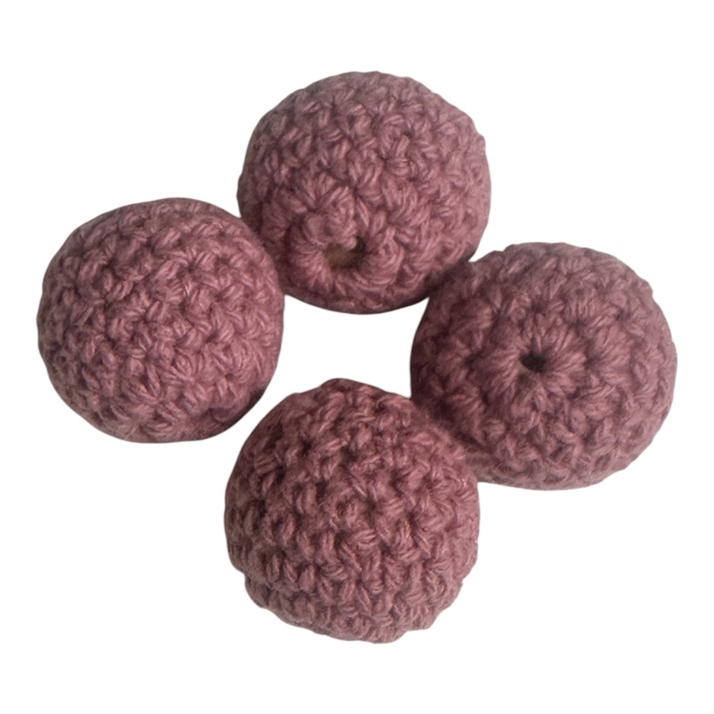 Häkelperle 20mm blush limited color