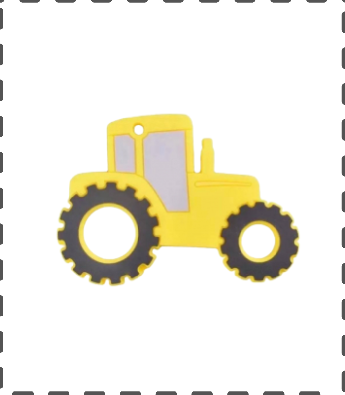 Traktor Anhänger zum Schäpplipreis gelb