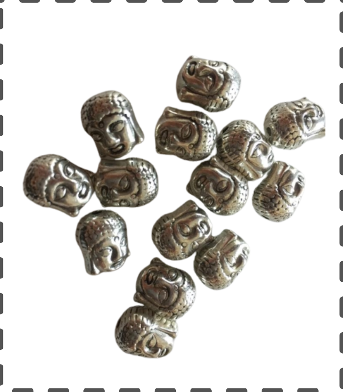 10 Buddhaperlen 11mm sehr trendy