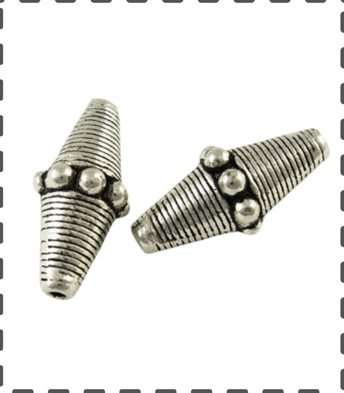 5 grosse Rauten 10x22mm
