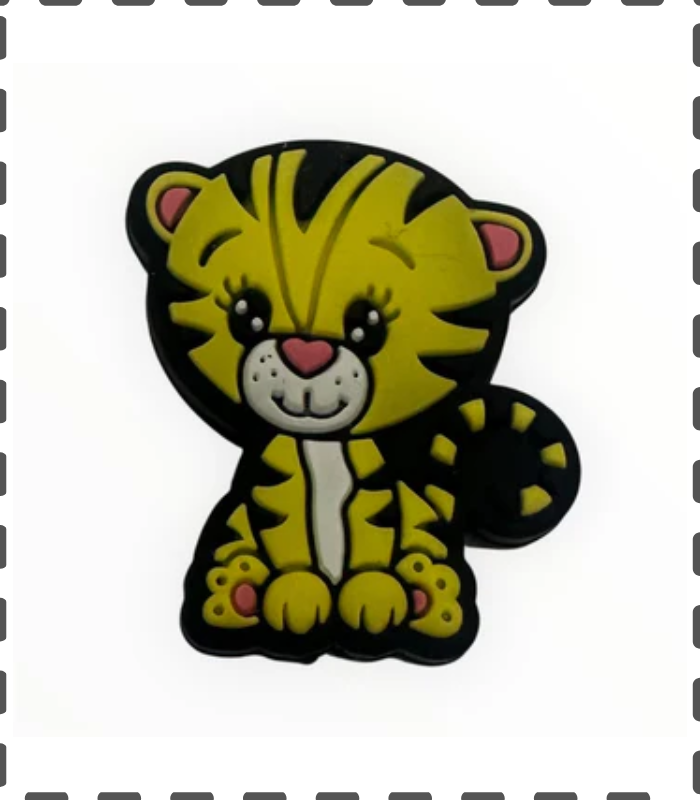 Motivperle süßer kleiner Tiger