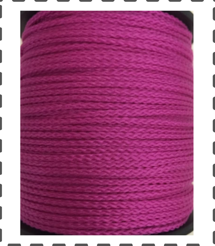 Fädelschnur 100 Meter PP Schnur 1,5mm Pink