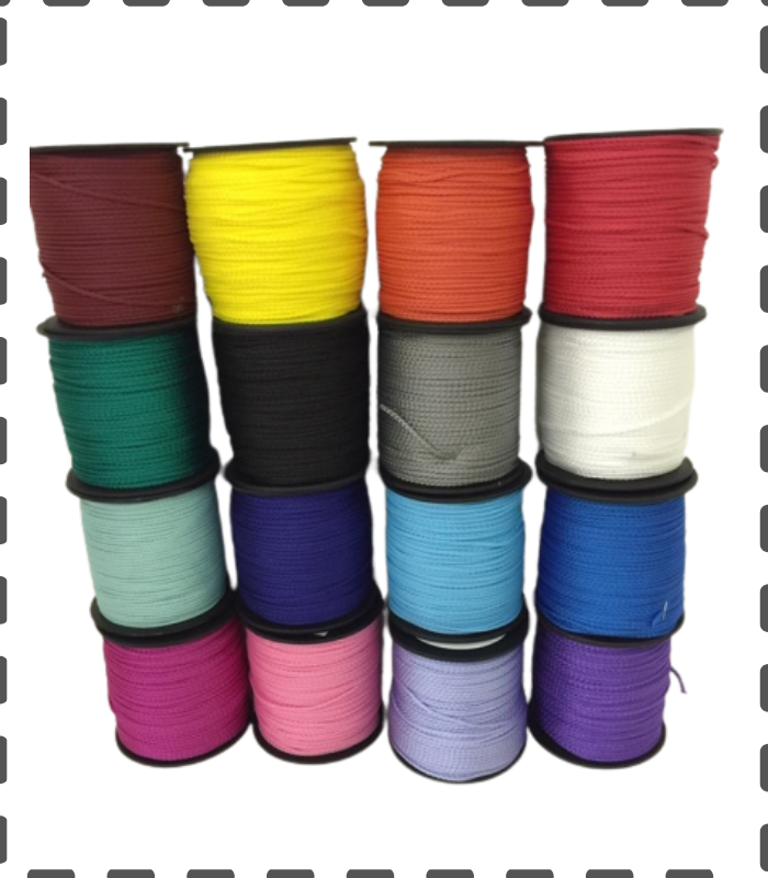 Fädelschnur 5Meter von einer Farbe nach Ihrer Wahl