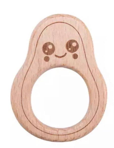 Naturholz Avocado Durchmesser Buche 7.4x5.6cm