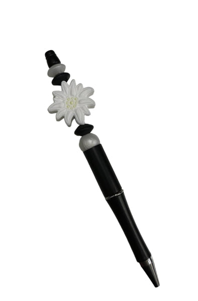 Kugelschreiber zum beperlen Edelweiss