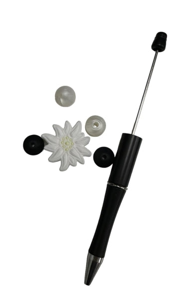 Kugelschreiber zum beperlen Edelweiss