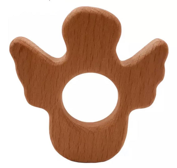 Naturholz Engel Buche 6.8x5.8cm