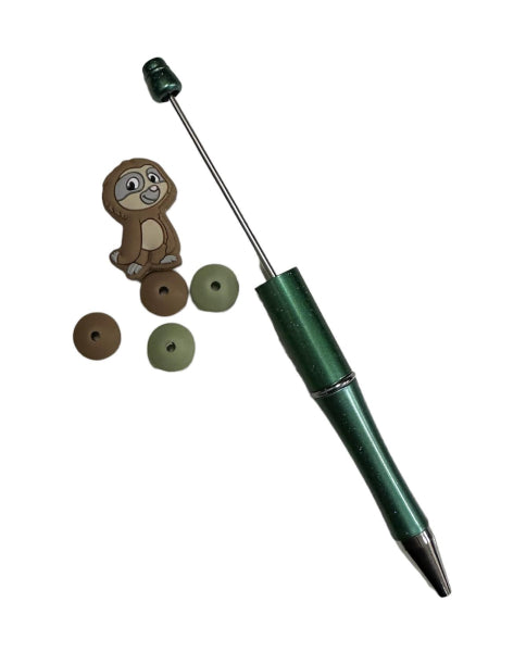 Kugelschreiber zum beperlen Faultier