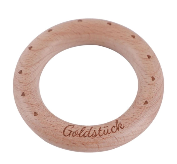 Holzring Buche 8cm Goldstück