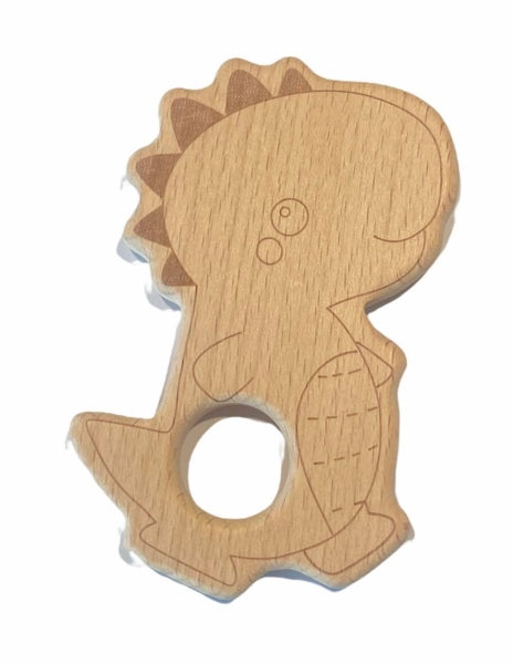 Naturholz new Dino 10x6cm Buche