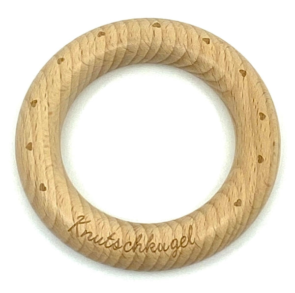 Holzring Buche 8cm Knutschkugel