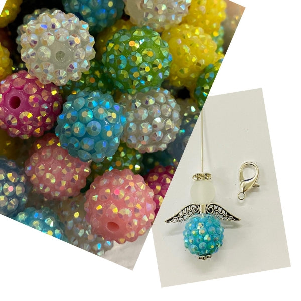 Mini Engeliset für 5 Engeli Glitzer Million Dollar Bling