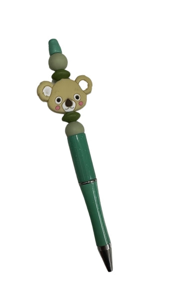 Kugelschreiber zum beperlen Koala Kopf