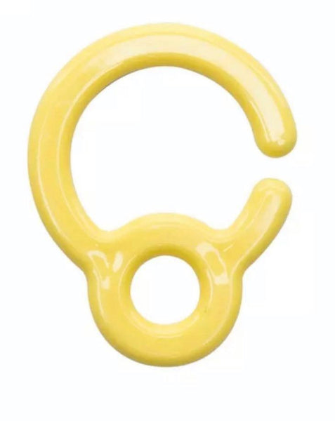 Befestigungsring Hartplastik gelb