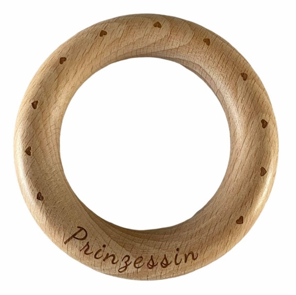 Holzring Buche 8cm Prinzessin