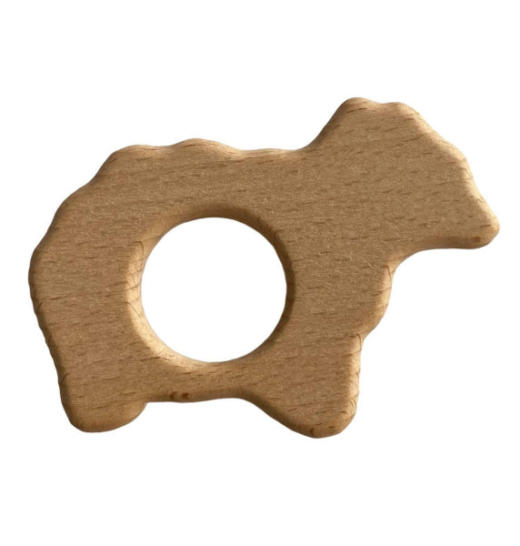 Naturholz Schaf Buche 8x6cm