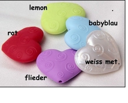 Motivperle Ornamentherz classic