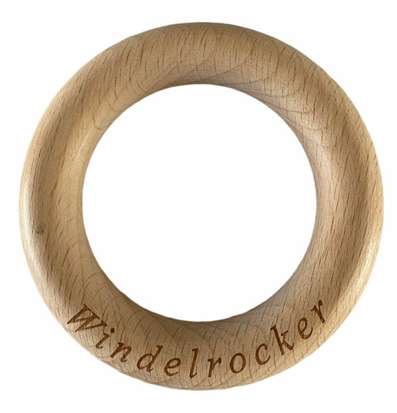 Holzring Buche 8cm Windelrocker