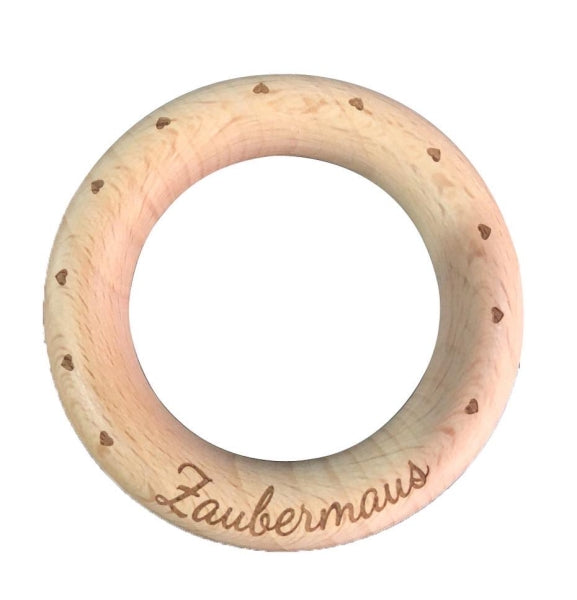 Holzring Buche 8cm Zaubermaus