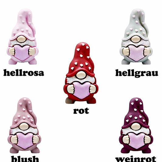 3D Motivperle Silikon Wichtel