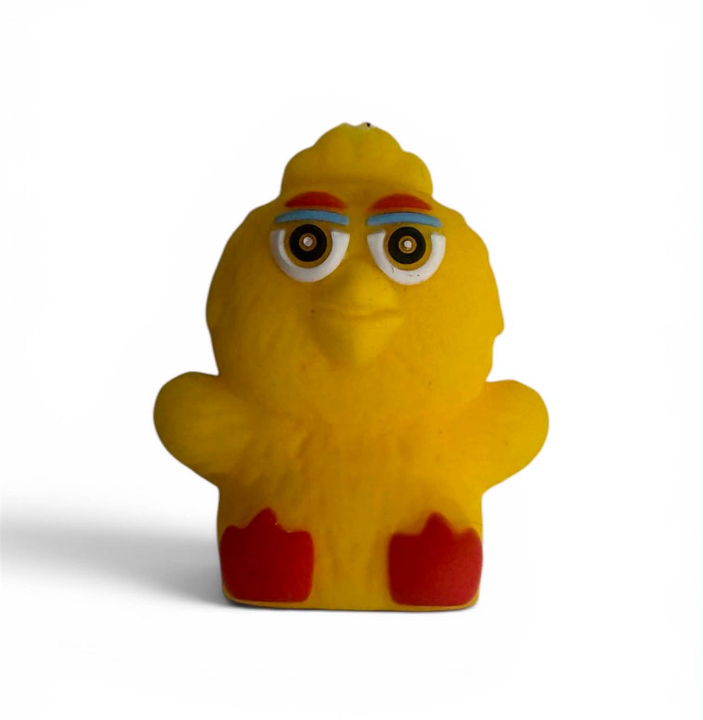 Motivperle 3D Silikon Krümelmonster gelb